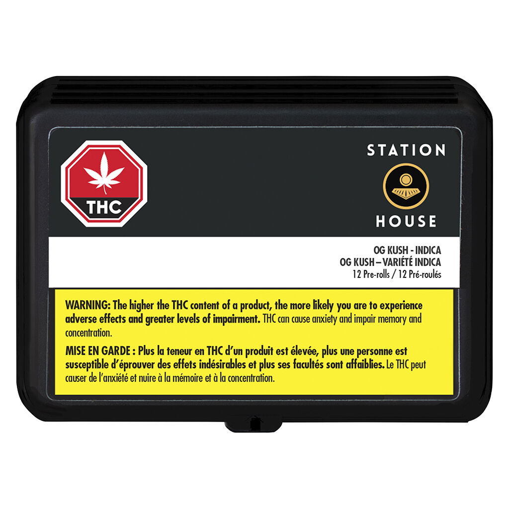 OG Kush Pre-Roll 12x0.5g Pre-Rolls